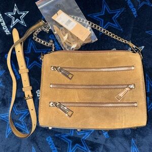 Rebecca Minkoff Brown Leather Crossbody Bag